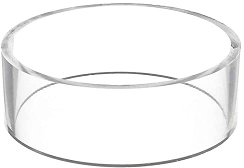 Newwyt Transparenter Acryl-Kugelständer Ständer Ständer Stützbasis für Fußball Volleyball Basketball Fußball Rugbyball Wie Bild Gezeigt Acryl