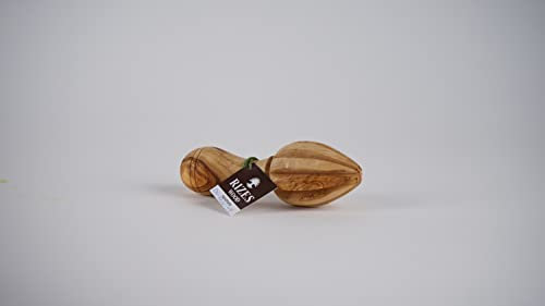 Rizes Zitronenpresse aus Olivenholz Handmade