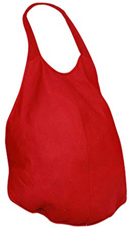 TDEOK Accessoires de Noël Faux spectacle de scène Robe Père Noël Ventre Unisexe Accessoires Bondage Latex (Multicolore, Taille unique)