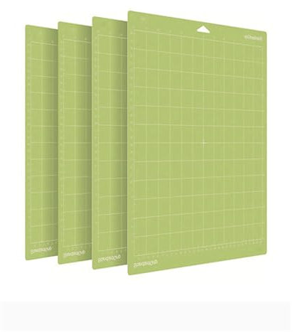 4PCS Schneidematten für Cricut, Ersatz-Schneidematten für Cricut Explore Air 2/Air/One/Maker (StandardGrip, LightGrip, StrongGrip, FabricGrip) 12x12 Zoll Anti-Rutsch&Durable Matte für Cricut (B)
