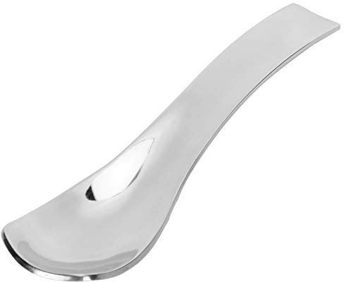 Stainless Steel Spoon, Teaspoon Ice Cream Scoop, Cookie Scoop Dessert Spoons, Home Restaurant Polishing Handle Coffee Spoon