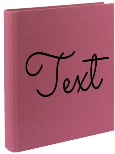 Zeugnismappe mit Namen Urkundenmappe personalisiert aus Leinen Schulkind Geschenk zur Einschulung Beere Text