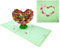 scicent DankeschöN Karte Liebesbaum Blume Pop Up Karte Muttertag Karte Jubiläum Karte Blumengruß 3D Geburtstagskarte für Oma Mutter Schwiegermutter Tochter Grußkarte - 20711