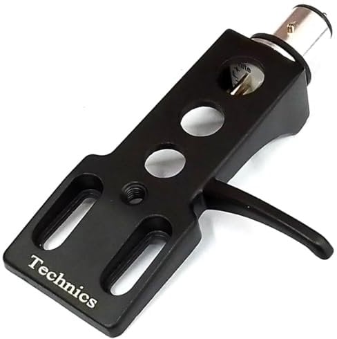 Replacement Technics SL-1200 MK6, SL-1200 MK7, SL-1200 GLD Limited Edition, SL-1200G, SL-1200GR Headshell + 4 Connecting Leads (SL-1210MB)