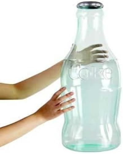 Large Bottle Bank Moneyboxes Coins Notes Tin Plastic Piggy Bank Inspired by Glass BOTTLE Box Pot Piggy Bank|1FT, 12 Inch, 30CM Small Money Bottle