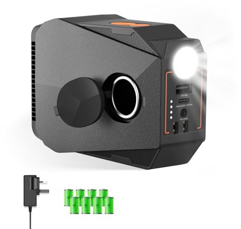 GICLE 4000mAh Power Bank for Electric SUP Pump, Power Output within 150W, AC 100-240V with DC 12V Cigarette Lighter Socket & DC 12V 5.5x2.5mm Output Port for DC 12V Paddle Pumps, Car Refrigerators