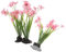 BESPORTBLE 3pcs Aquarium Aquatic Plants Decoration Plastic Aquarium Plants Pink Plastic