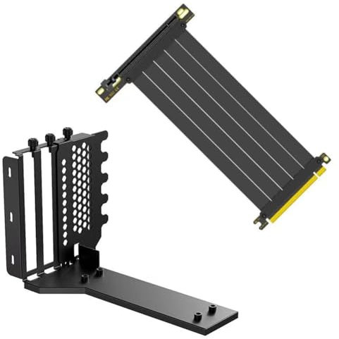 GIWFBQTR Supporto per Scheda Grafica Verticale In Lega di Alluminio per Riser PCIE4.0 X16 Industriale