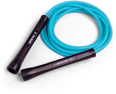 6mm PVC Skipping Rope, Boxing Jump Rope with Unbreakable Handles & Durable Non-Kinking Rope, Hererope Adjustable Skipping Ropes for Adult, Men, Women Fitness, Speed, Exercise, Training