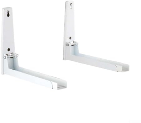 Étagère murale réglable en acier inoxydable pour four à micro-ondes, organiseur de rangement pour comptoir de cuisine (blanc)