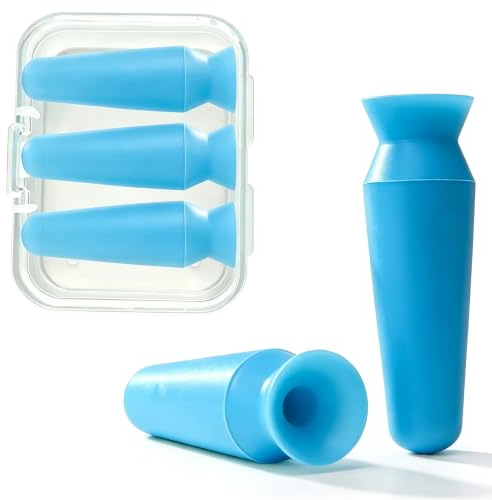 3Pack Sklerallinsen Einsetzer Entferner, Sklerallinsen Entferner Kontaktlinsen Werkzeug für Anwendung Augenprothesen Skleral Linsen(Nur for 14-17mm) Inserter Extra-Large Kontaktlinsen Einsetzhilfe