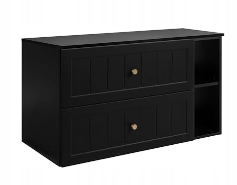 Rodan Moderne Möbel - Schrank Schwarz - Möbelstück - Bastelregal – Bastelplatte 60 cm + 80 cm