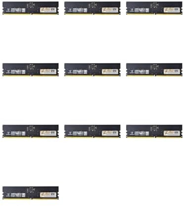 Vjsujehgy 10X Memoria per Desktop da 32 GB DDR5 RAM 5600 MHz