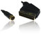 CDL Micro Câble péritel vers SVHS/S-VHS câble S-vidéo 1,5 m Câble vidéo/DVD pour PC