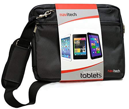 Navitech Sacoche de Transport Besace antichocs Compatible avec Ordinateur Portable ou tablettes tactiles Acer (Noir)