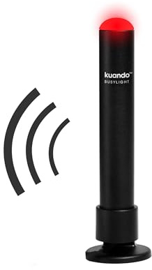 Kuando Busylight Statusanzeige Für Büro Und Homeoffice LED Signallicht Für Anrufe Meetings Und Fokus Kompatibel Mit Teams Zoom Webex