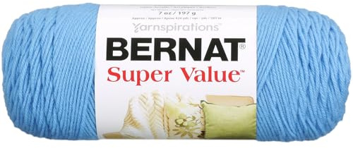 Bernat Super Value Yarn 7 oz Hot Blue