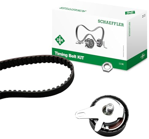 INA Zahnriemensatz 530 0202 10 27mm Kompatibel mit AUDI A4 Avant 8ED, B7 A4 Avant 8E5, B6 A4 Limousine 8D2, B5 A4 Avant 8D5, B5, VW PASSAT Variant 3B6