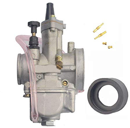 GOOFIT Moto Haute Performance 34mm Carburateur Remplacement pour 300cc ATV Dirt Bike & Go Kart