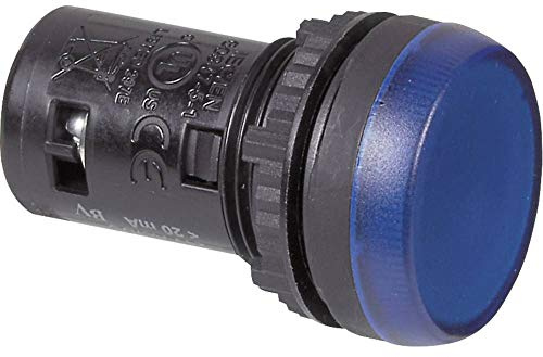 BACO 224613 L20SC60H Meldeleuchte Blau 230V, 3 Stück