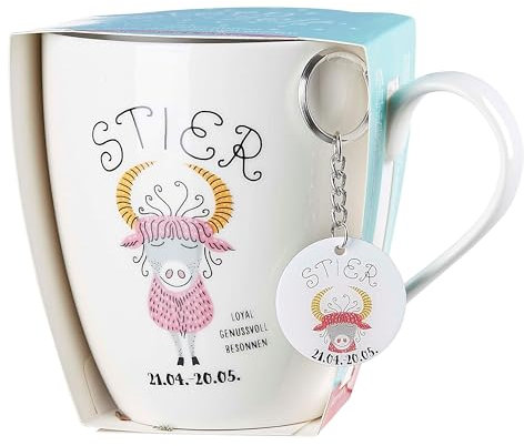 Ritzenhoff & Breker Jumbotasse Astro Sternzeichen Größe Jumbotasse 650 ml Stier