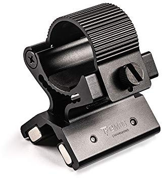 TrustFire - Supporto magnetico per torcia, diametro 23-26 mm, potente magnete, lega di alluminio, nero