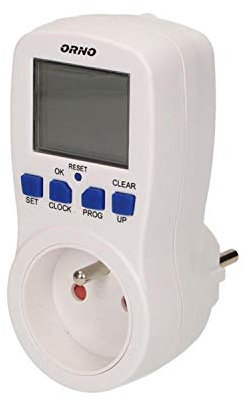Orno OR-PRE-409 Digital Zeitschaltuhr Steckdose Count DOWN-Sommerzeitfunktion Random-Funktion