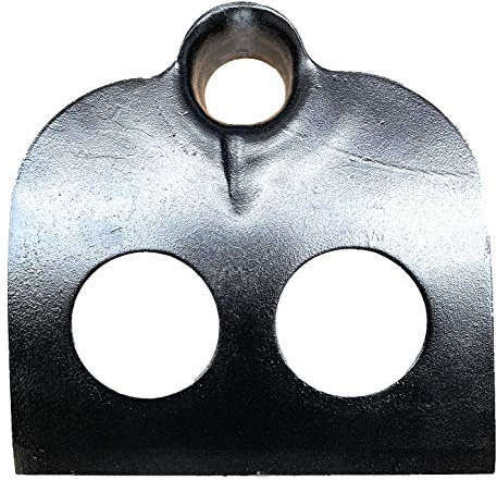 Mortar Hoe Head 7-inch Wide 1.5-inch Diameter