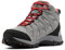 Columbia REDMOND III MID WATERPROOF Chaussures Montantes De Randonnée Et Trekking imperméables Femme, Gris (Steam x Red Coral), 39.5 EU