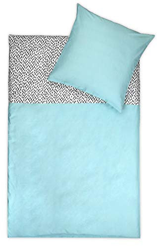 jilda-tex Bettwäsche 100% Bio Baumwolle Rainy Days GOTS Made IN Green