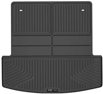 Husky Liners Weatherbeater Cargo Liner | Fits 2020-2026 Ford Explorer (to Back of 2nd Row - Folds Up & Down w/3rd Row) | Cargo, 1-pc. Black - 22321