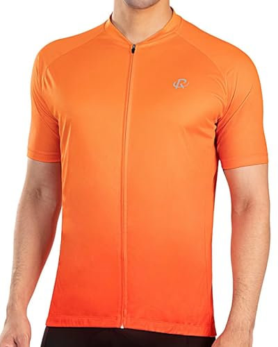 ROTTO Radtrikot Herren Fahhradtrikot MTB Rennrad Trikot Kurzarm Fahrradbekleidung