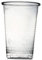 Commerline 100 Stück Plastikbecher 0,5L Trinkbecher, Plastik Transparent Becher, Partybecher, Kunststoffbecher, Wasserbecher Ausschankbecher