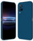 RankOne Coque pour Vivo V21 5G (6.44 inches) Étui en Silicone TPU Souple - Bleu Saphir