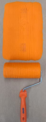 RODILLO PARA HORMIGÓN IMPRESO + MANOPLA TERMINACIÓ TEXTURA (MADERA CANADA)