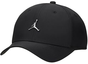 Nike Herren Rise Cb Mtl Jm Baseballkappe, Black/Gunmetal, M-L EU