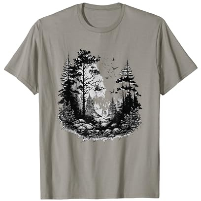 Baum Natur Bäume Wald Umweltschutz Klimaschutz Rettung T-Shirt