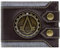 Assassin's Creed Syndicate London Portefeuille/Porte-Monnaie Métal Engrenage Emblem Bi-Fold ID & Porte-Carte, Marron