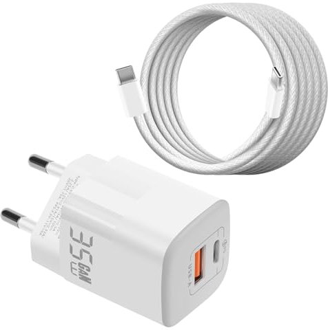 LYONGTECH Caricatore LCD 35 W USB-C per DJI Mini 3, Mini 2/SE, Avata, Air 2S
