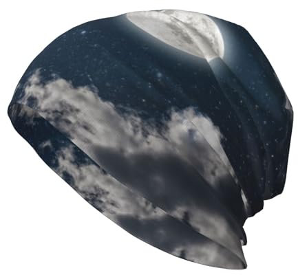 TRESILA Strickmütze für Erwachsene, Beanie-Mützen für Damen und Herren, stilvoll und bequem, Beanie-Totenkopfkappe, lässige Kopfbedeckung, Outdoor-Sport-Kappe – amerikanische Flagge, Totenkopf,