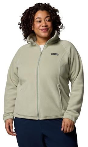Columbia Benton Springs Girls' Fleece Jacket, Safari, M, Safari, Medium