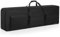 LASUK 88 Key Keyboard Case, Electric Piano Keyboard Gig Bag, 57.5x7.1x18.1