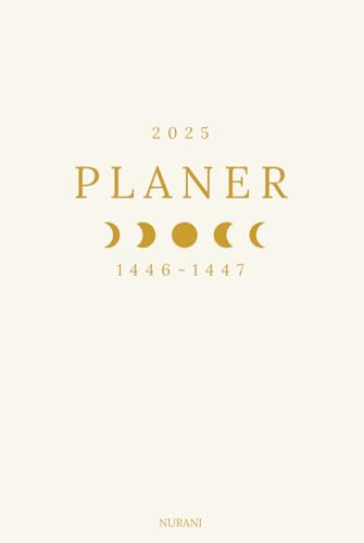 Islamischer Jahresplaner 2025 (1446-1447) - Beige: Jahresplaner und Journal, 209 Seiten, 6x9 Zoll , Islam Design, Geschenk, Kalender, 2025, Grün.