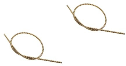 POPETPOP 2 Stück Freischneider Flexible Welle Antriebswelle Trimmer Freischneider Zubehör Ersatz Mäherwellenkabel Gartenwerkzeugteil Wellenkabel Ersatzteil Rasenmäher
