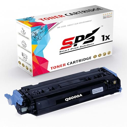 Q6000A / 124A Toner Kompatibel für HP Color LaserJet 2600 N | 2600 | 2600 TN | 2600 L | 2600 LN | 1600 | 1600 L | 1600 N | 2605 DN | 2605 DTN | 2605 | 1017 | Schwarz | 2.500 Seiten