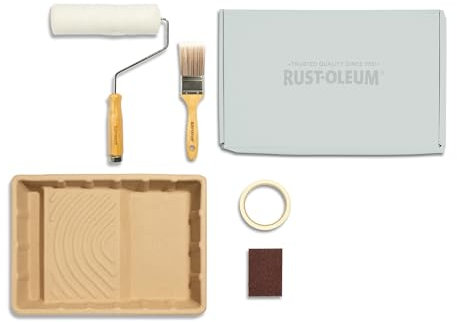 Rust-Oleum Ready to Roll - Eco Paint Kit (Large) - Chalky Floor Paint Delicate Greys