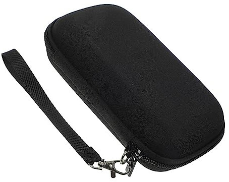 KOMBIUDA Digital Camera Case and Camera Storage Pouch Large Eva Hard Shell Shockproof Carrying Bag and Handle Portable Protection for Compact and Black