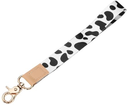 QUARKZMAN Armband Schlüsselband Kurz Schlüsselanhänger Geflochtenes Handschlaufe mit Goldener Schnalle Schlüsselbänder Lanyard für Handgelenk Autoschlüssel Karten Geldbörse Dreieck