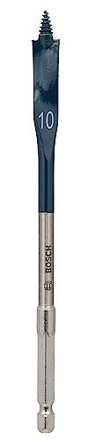 Bosch Professional 1x Mèche plate Self Cut Speed (Bois, avec queue six pans 1/4 Ø 10 mm Longueur 152 mm, Accessoire Perceuse à percussion)