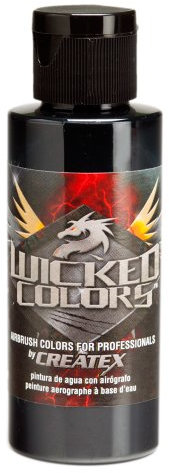 Createx Wicked - W002 Black - 60ml Airbrush Farbe 116002